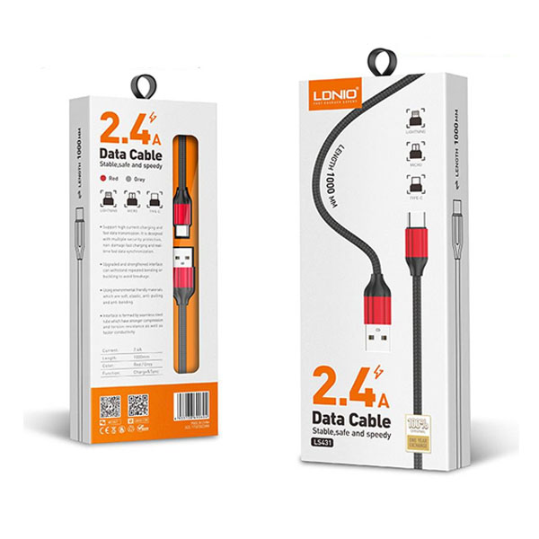 USB kabal LDNIO LS431 2.4A.